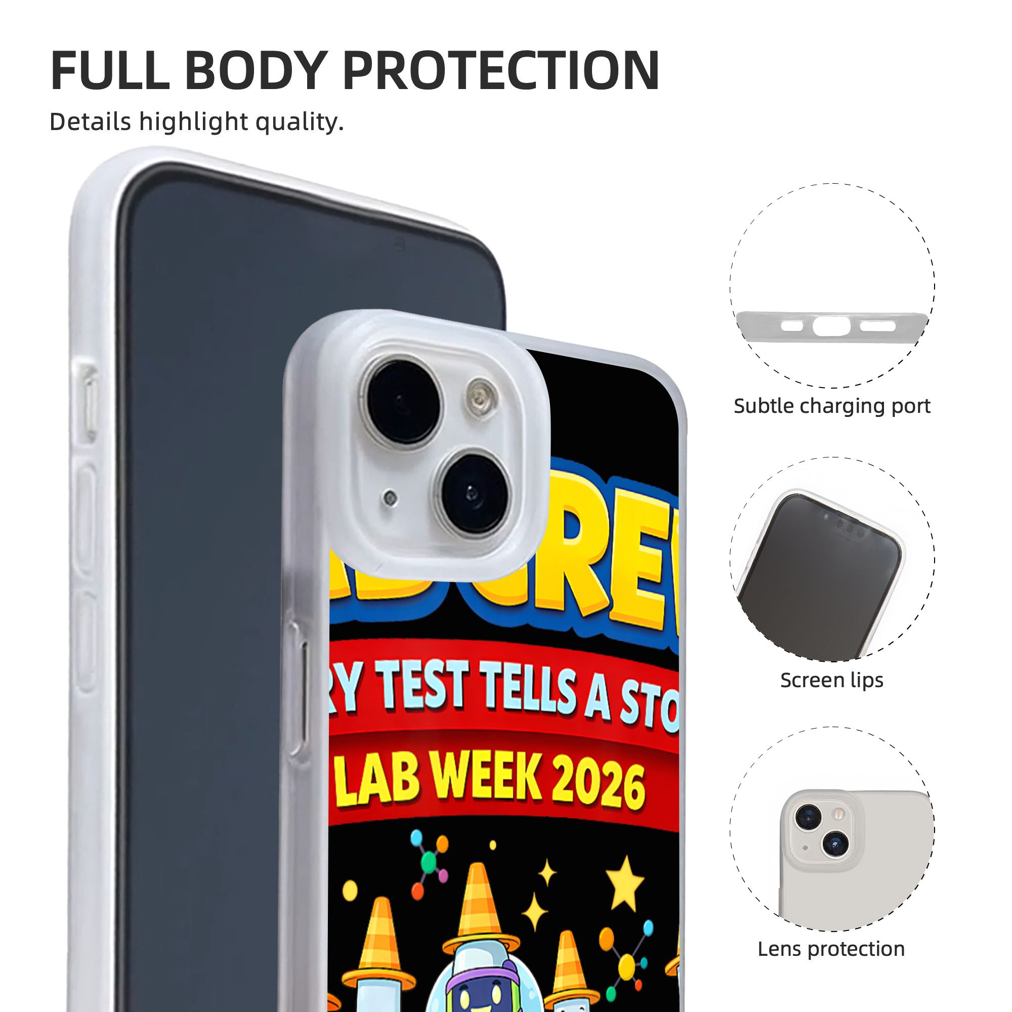 New Armor Bumper Shockproof La - Medical Lab Week 评论和价格